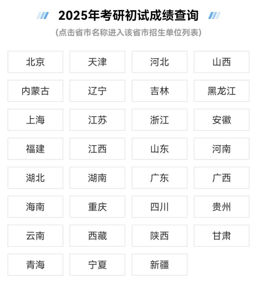2025年考研成绩查询入口汇总（小程序+网站+APP）