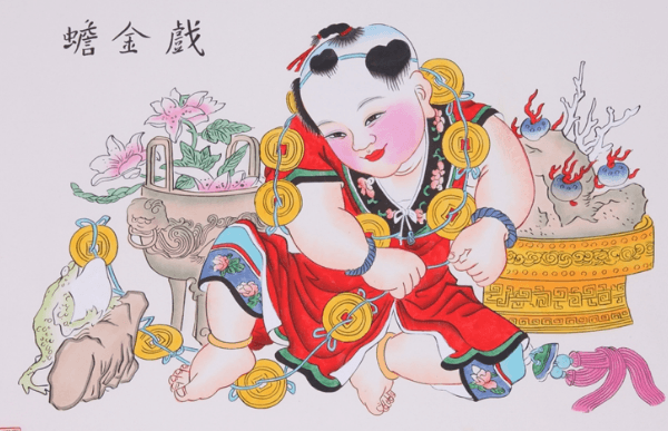 民间传说中的刘海是谁？刘海戏金蟾有什么寓意？