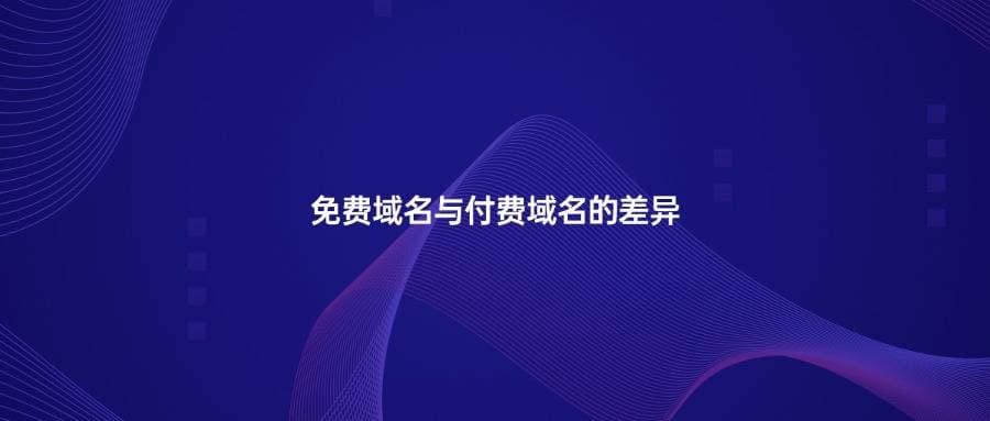 免费域名与付费域名的差异