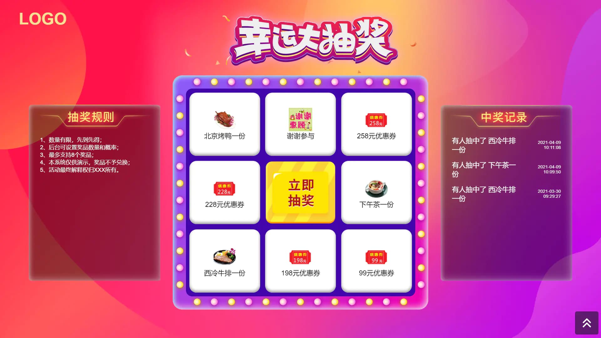 打造完美转盘抽奖装置：从设计到搭建的全攻略