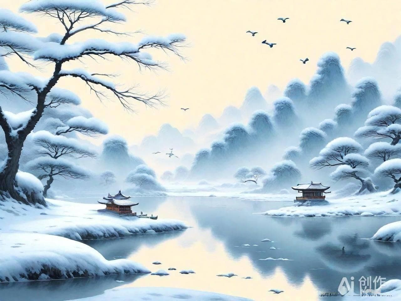《江雪》唐·柳宗元：寒江独钓的孤高清远与诗人心迹的抒发