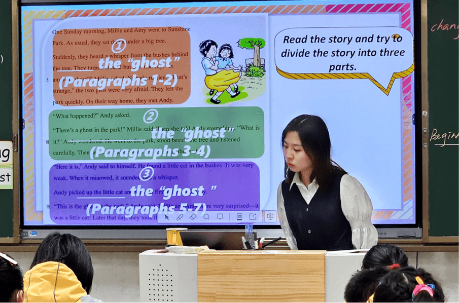 “增强学生跨文化交流的意识”——英语组王文洋老师和李玉霞老师的研讨课