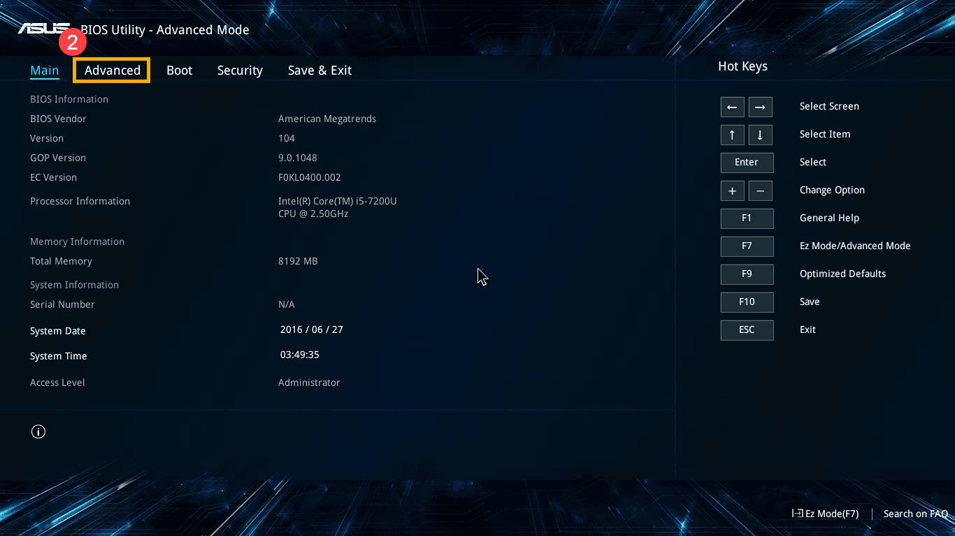 如何使用EZ Flash更新BIOS