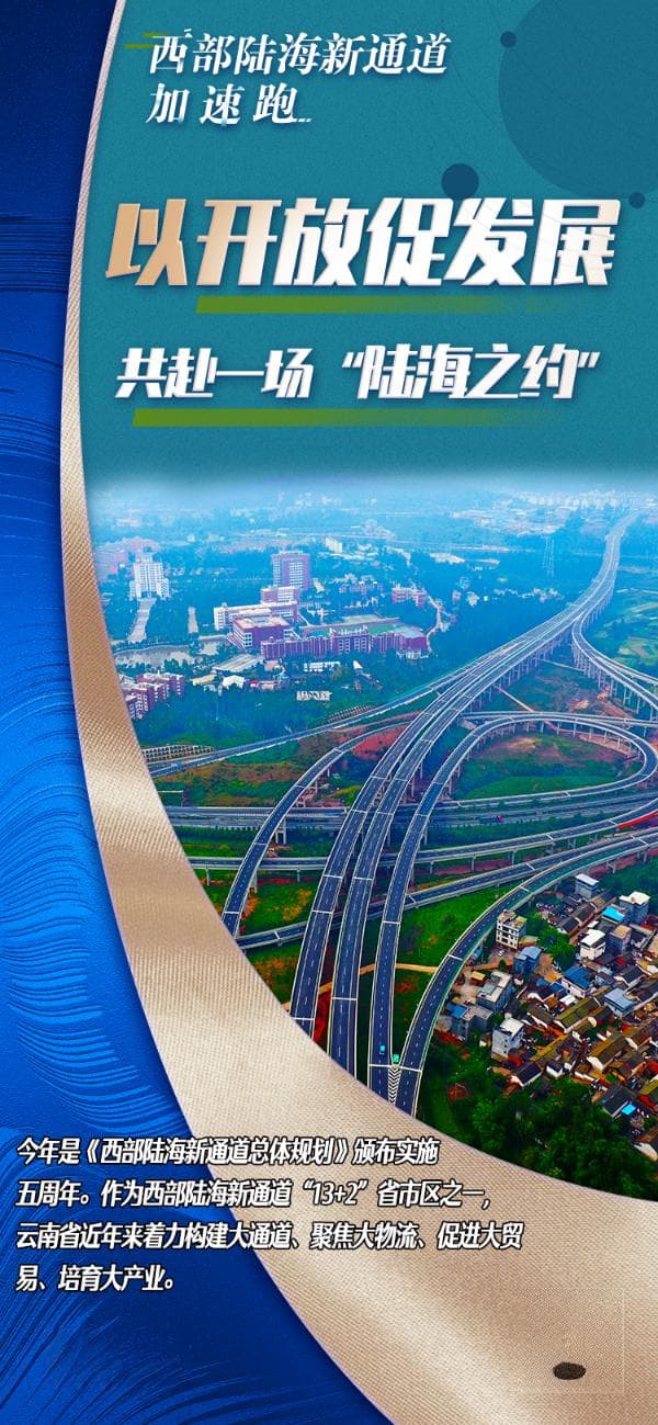 西部陆海新通道建设五周年，云南交出亮眼成绩单