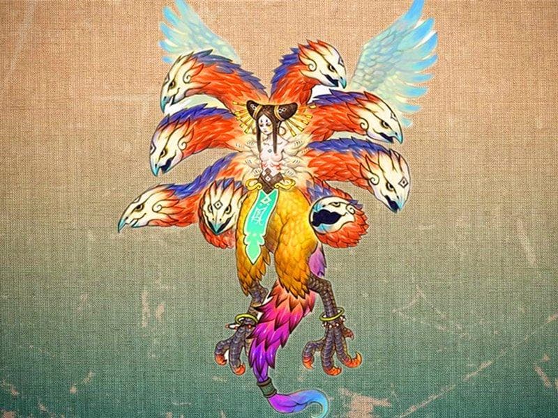 《山海经》九凤的传说