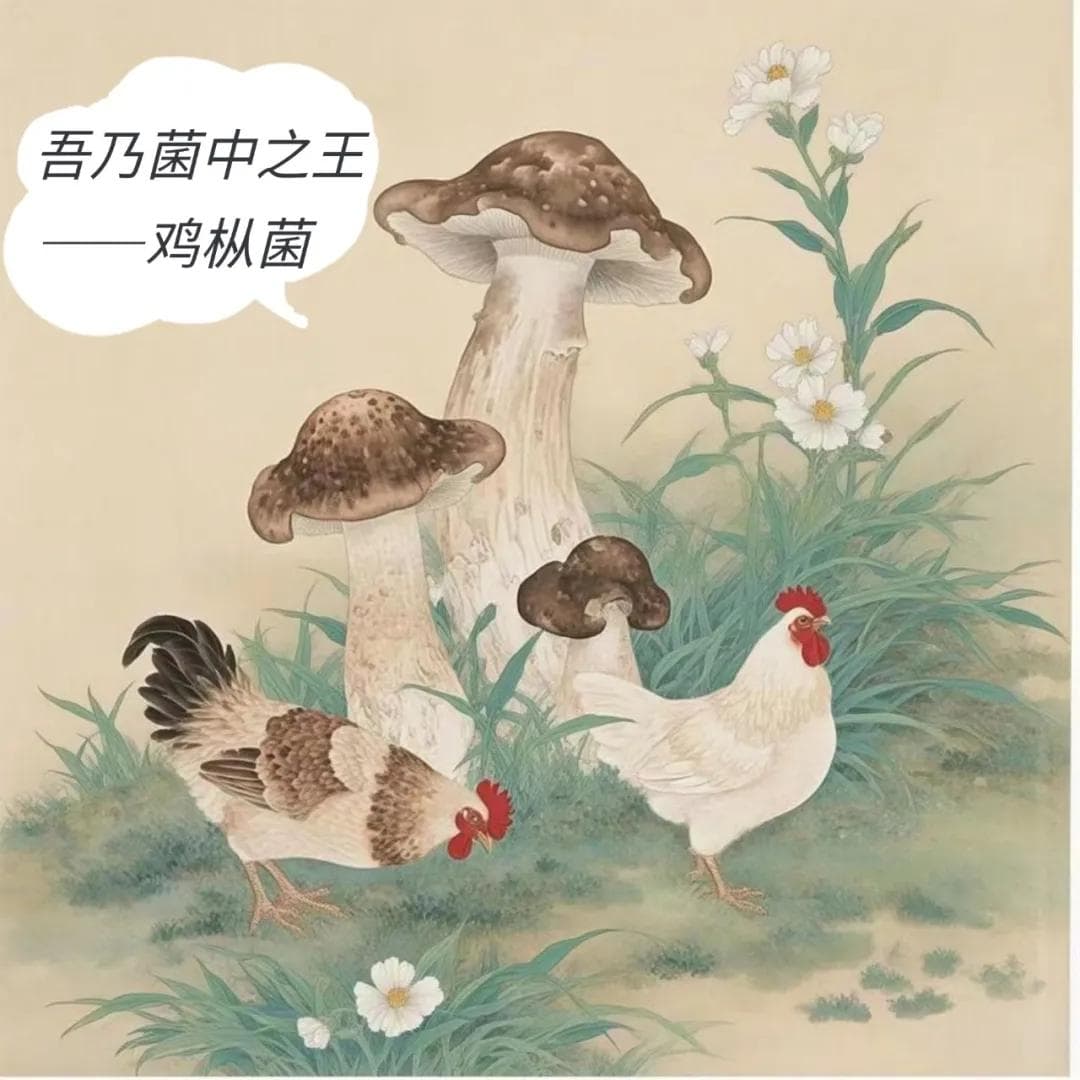舌尖上的美味，营养中的珍品——鸡枞菌