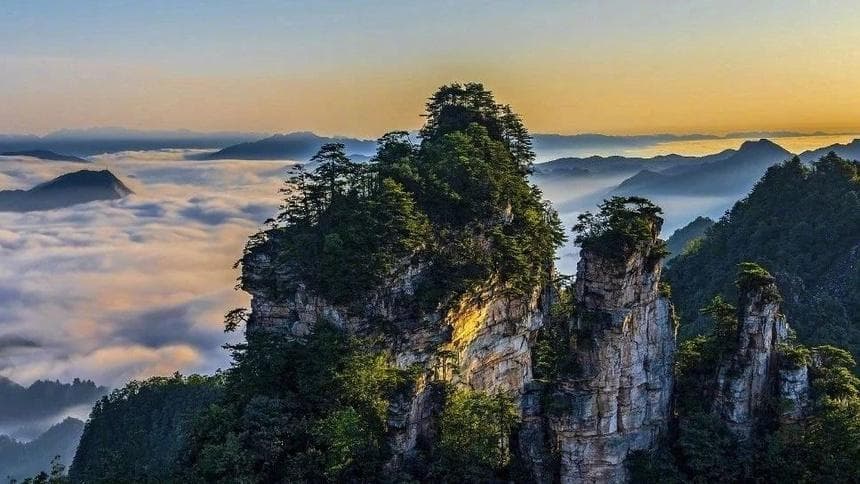 张家界成为韩国游客热门旅游目的地