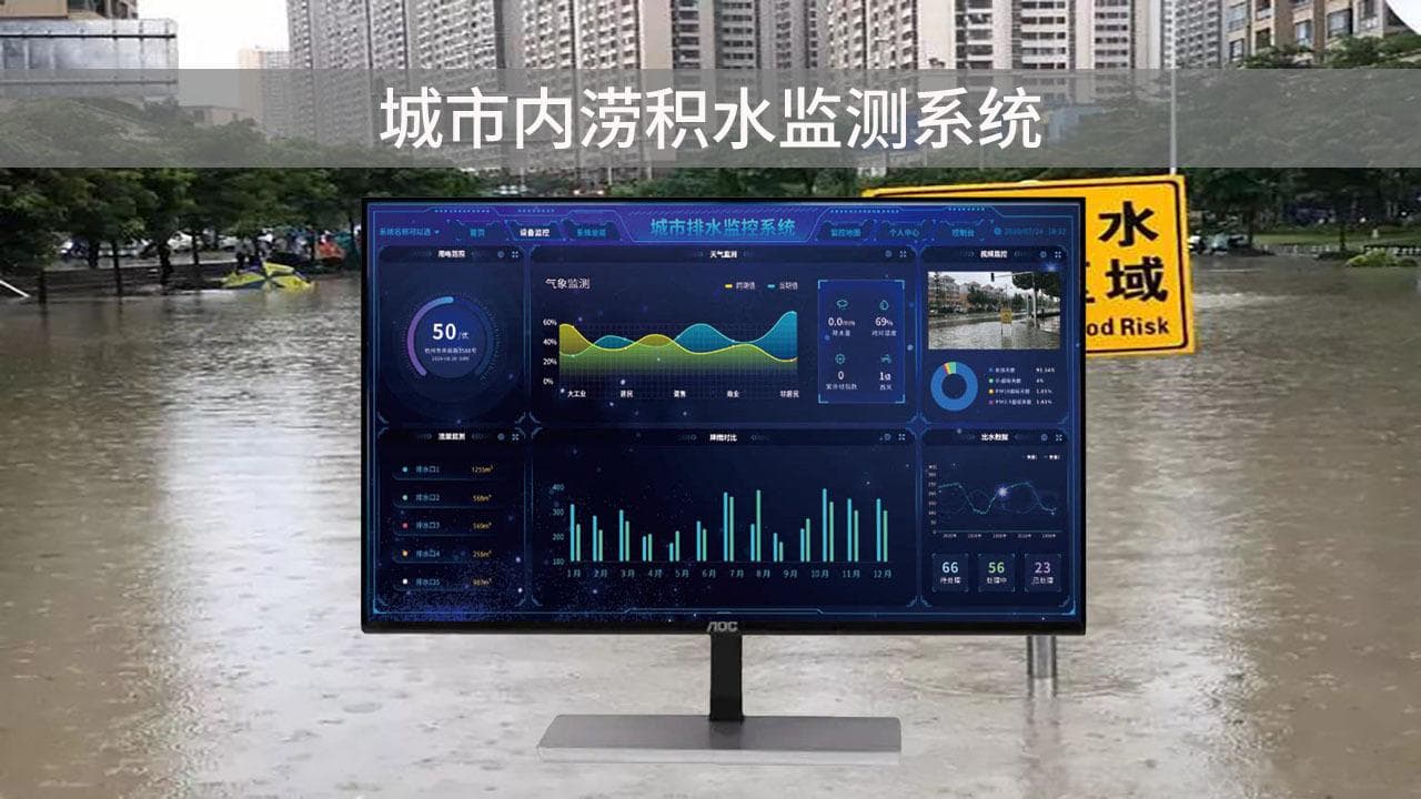 城市内涝积水监测系统功能特点