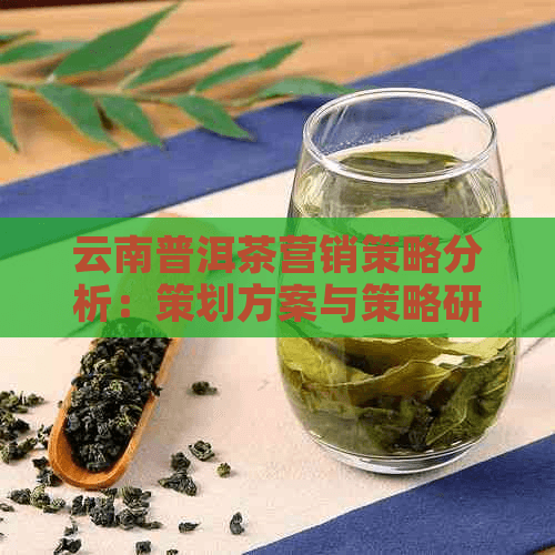 云南普洱茶营销策略分析：策划方案与策略研究