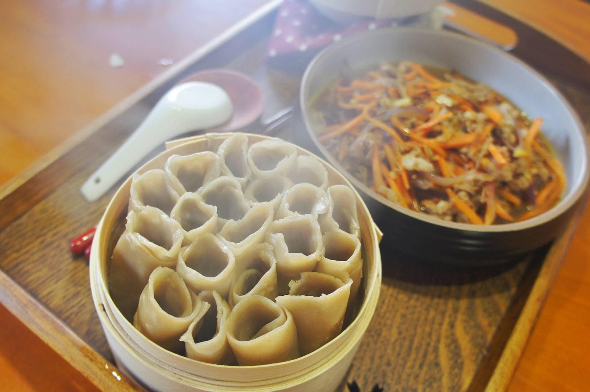 解锁山西美食密码：莜面栲栳的奇妙做法
