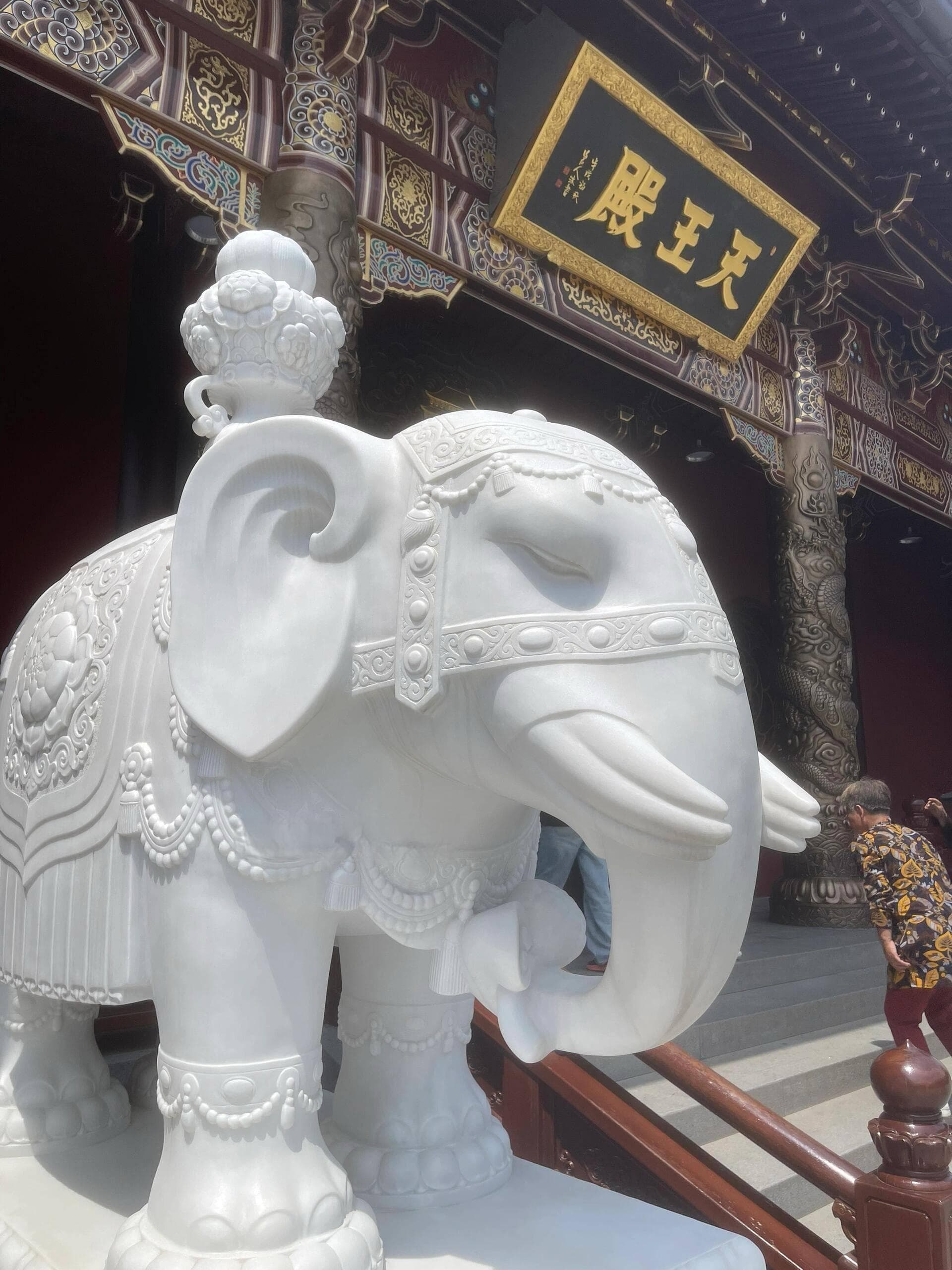 探秘寺庙神秘六牙白象：象征、传说与文化意义全解析