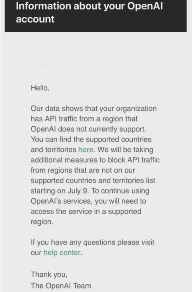 Open AI停服，中国大模型产业将迎来哪些变化？