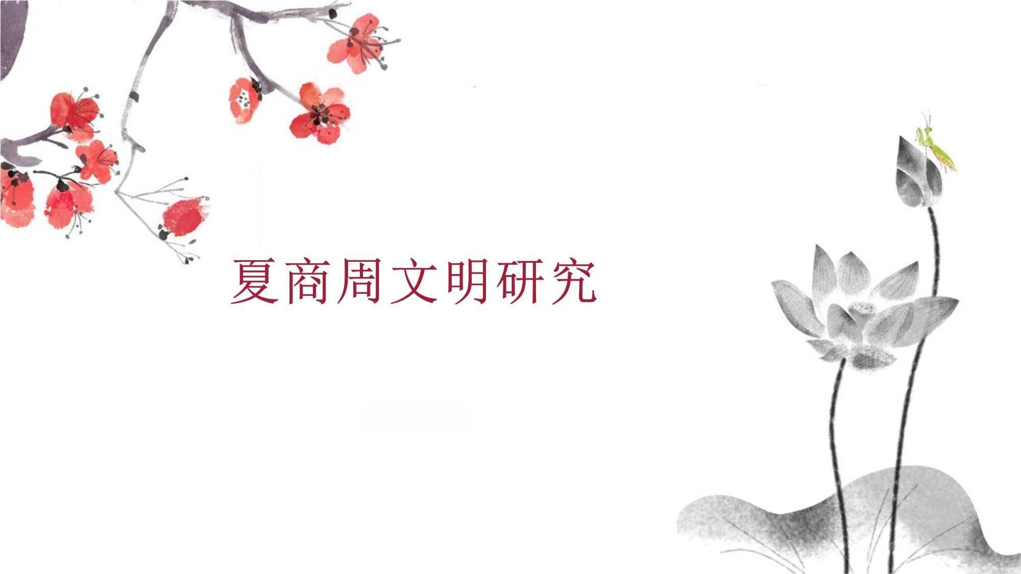 夏商周文明研究