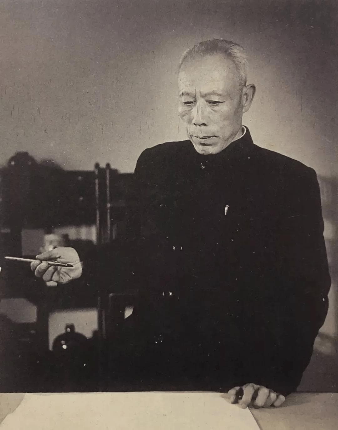 他是启功的老师，山水画堪称一流！
