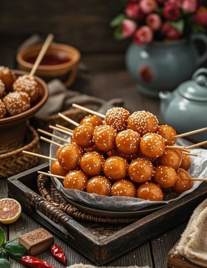 冬至美食特辑糖油果子，甜蜜暖心的四川味道
