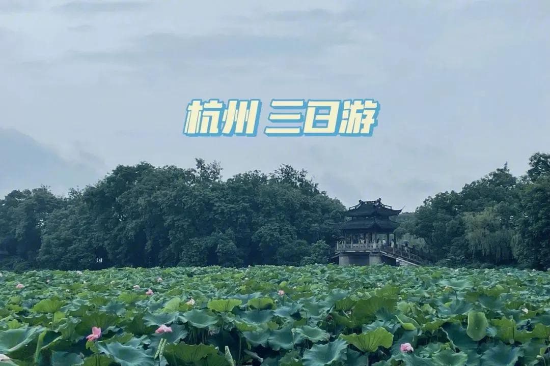 杭州三日自由游路线(杭州攻略三日游自由行)