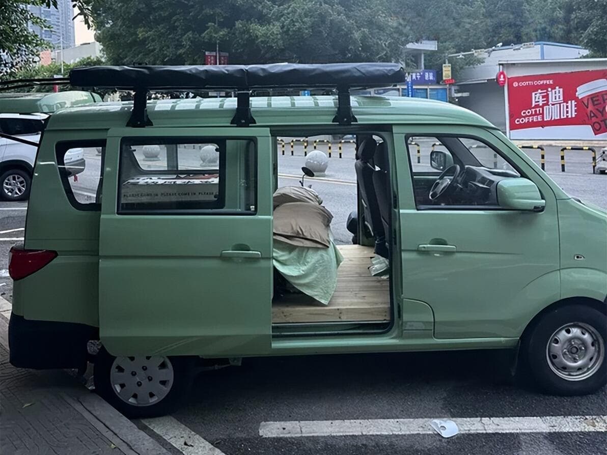长安之星7改装床车：五座微面变身露营神器