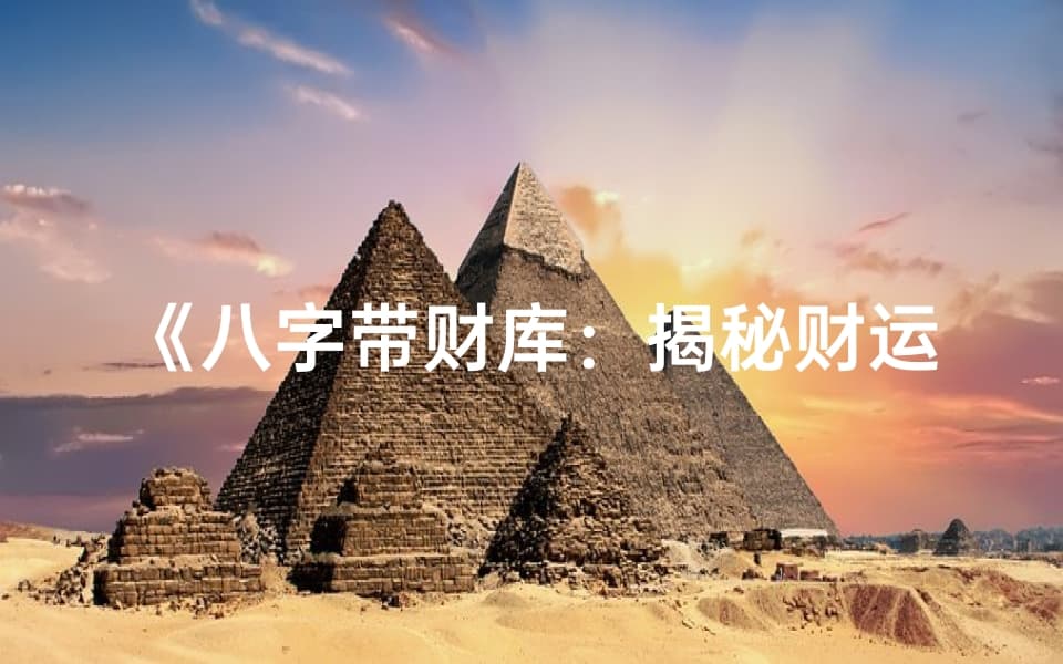 八字带财库：揭秘财运亨通的命局奥秘