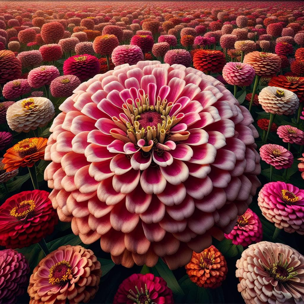 百日菊属植物：自然之美与园艺之宠 🌻
