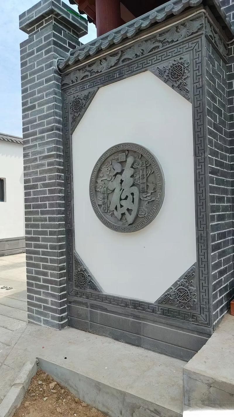 影壁墙的尺寸和门口什么尺寸合适,影壁墙尺寸与门口搭配技巧