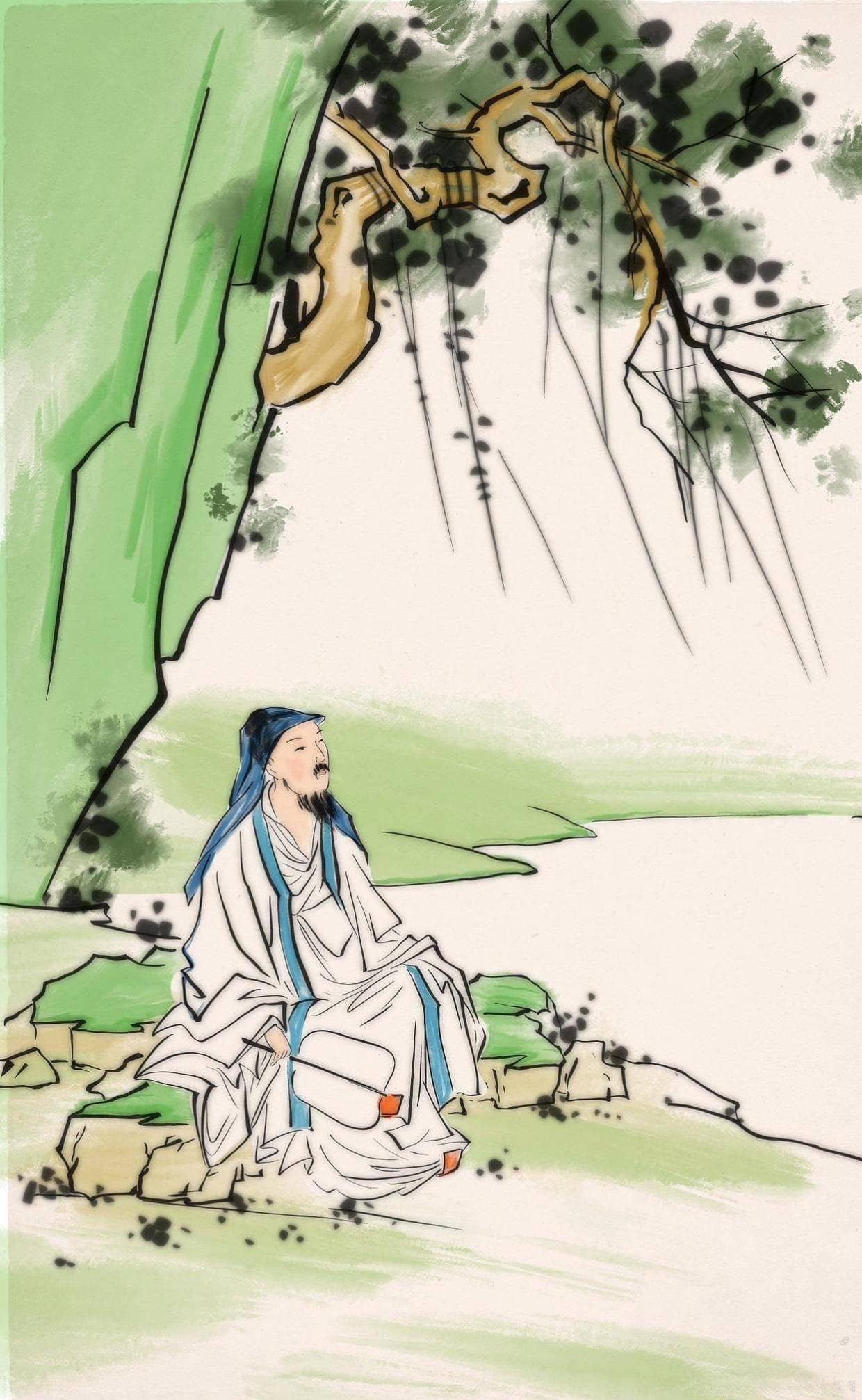 我本青灯不归客，却因浊酒留风尘——王维与陶渊明的隐逸情怀