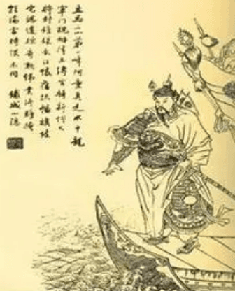 铁锁沉江——王濬（西晋）