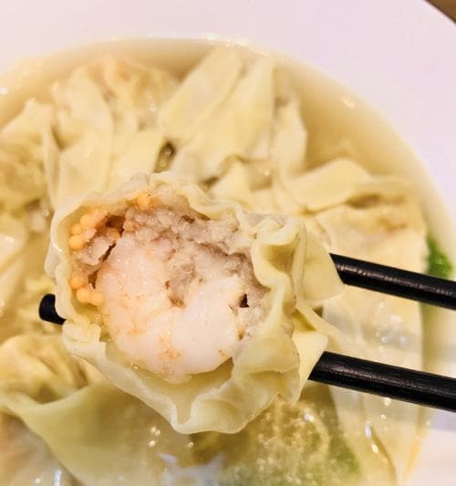 双肉补钙云吞面，健康美味两不误