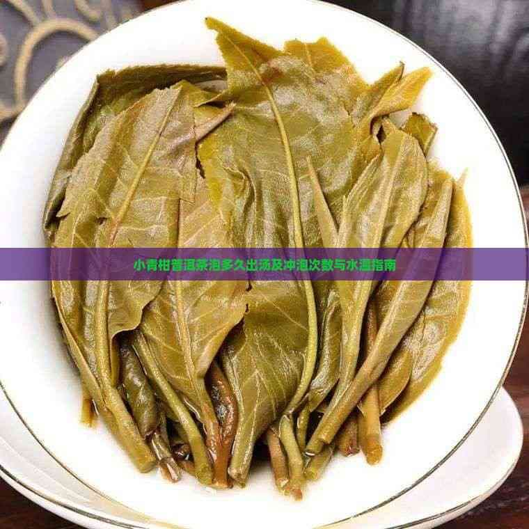 小青柑普洱茶泡多久出汤及冲泡次数与水温指南