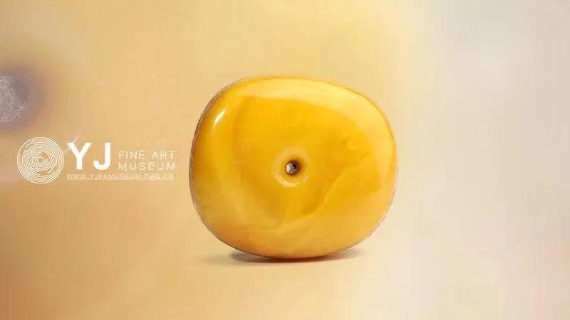 蜜蜡“传奇”|珠子的历史之中国古珠——青藏蜜蜡饼珠
