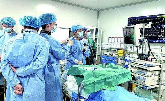 烟台毓璜顶医院完成省内首例肺部射频消融治疗慢阻肺