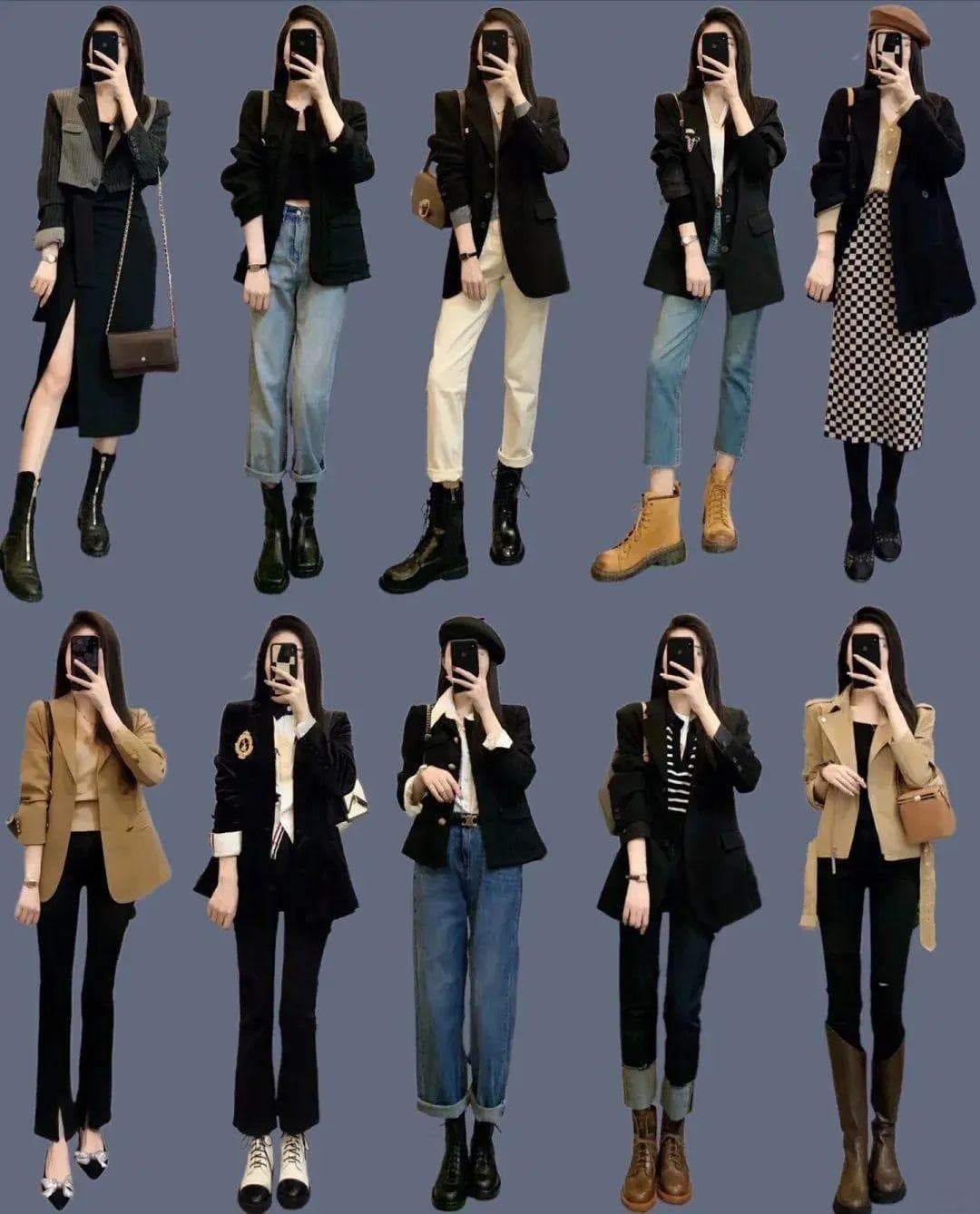 同事羡慕的通勤穿搭术，轻松get10套职场LOOK