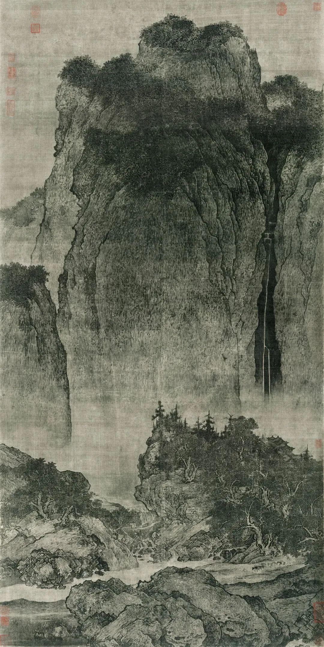 宋 范宽《溪山行旅图》赏析
