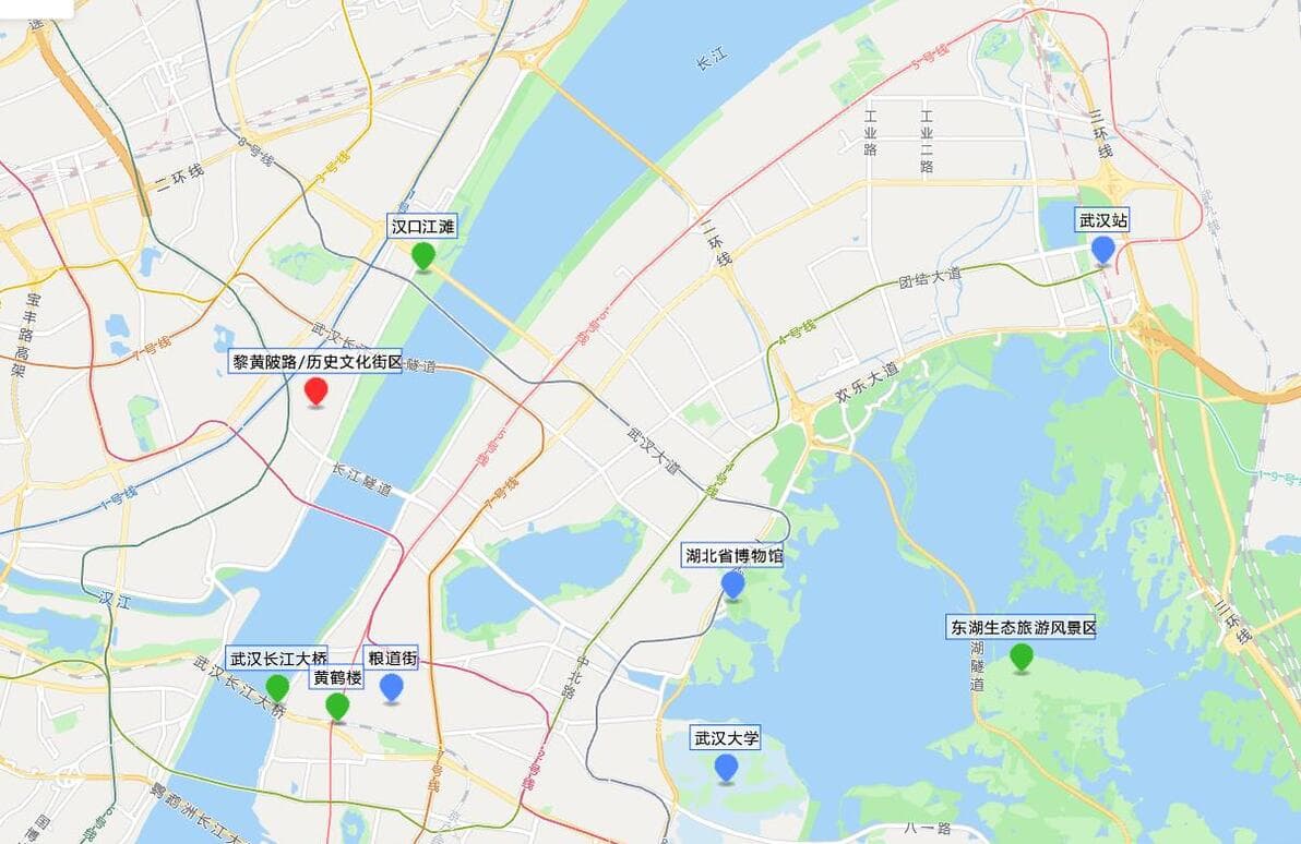 武汉三日游攻略：过早&武汉大学&东湖&湖北省博物馆，行程安排以供参考