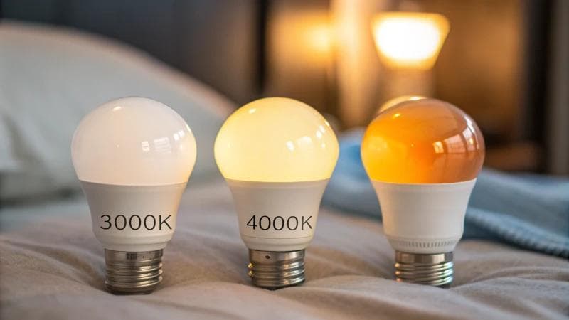 3000K、4000K 或 6000K：哪种照明色温最适合您的家庭？