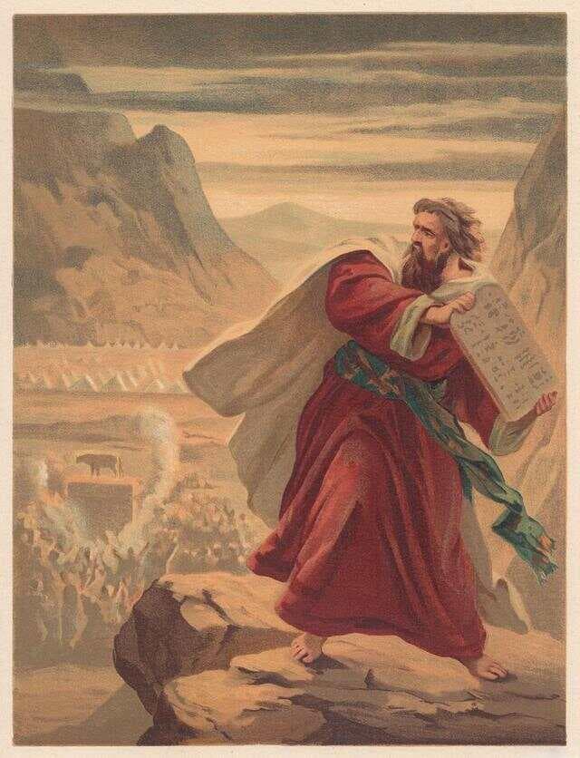 犹太教和基督教中的重要律法——十诫