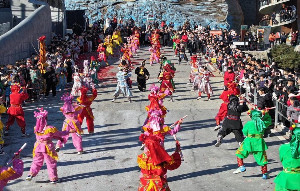 淄博博山：文旅市场热 红火过大年