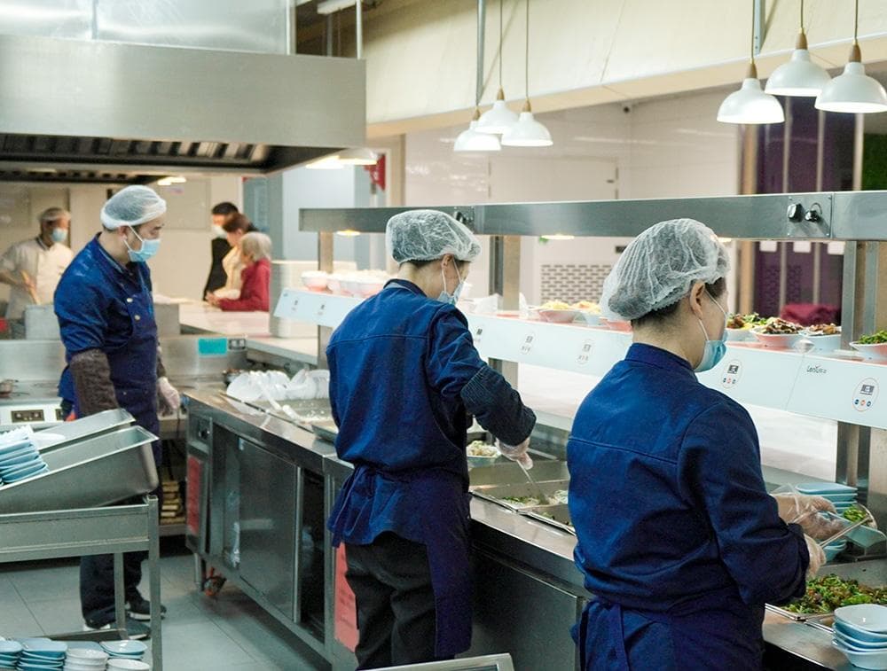社区食堂食安监管，人员安全管理标准化