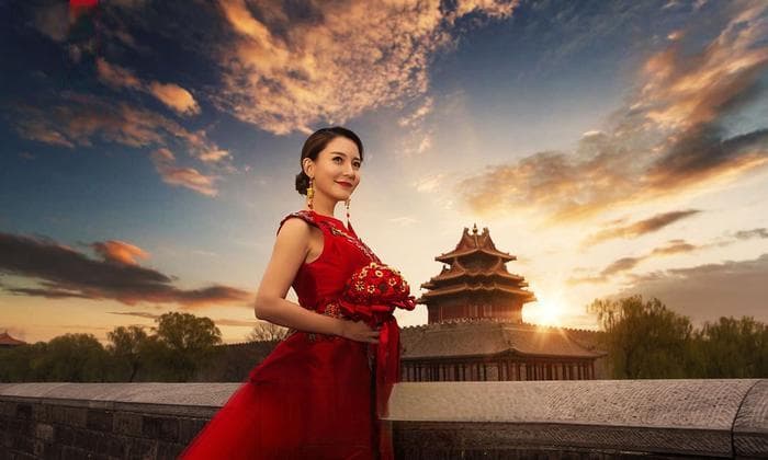 故宫角楼拍婚纱：东北西北两角视野最开阔