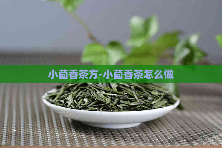 小茴香茶的功效与饮用指南