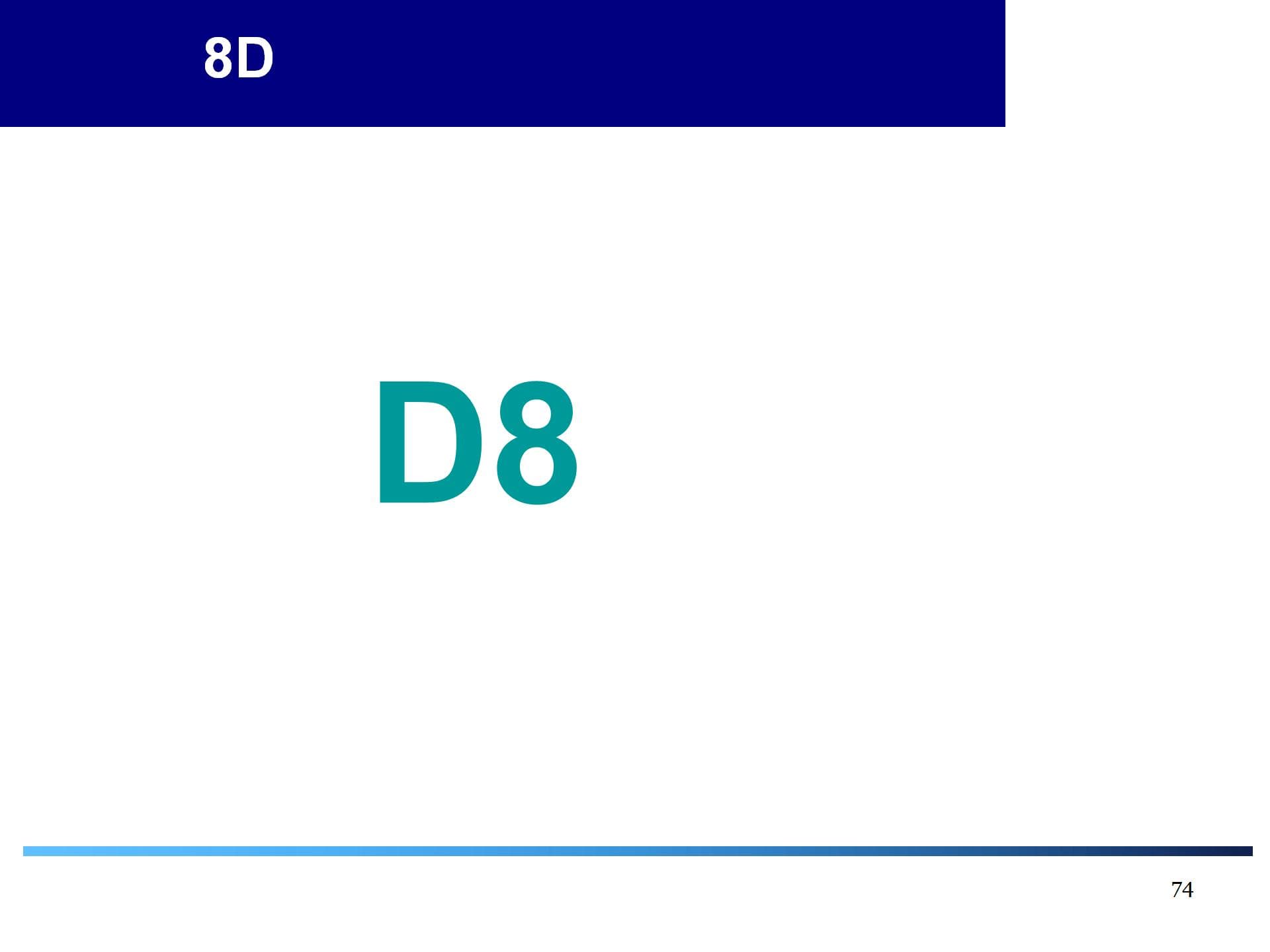 8D报告：企业质量管理的系统化解决方案