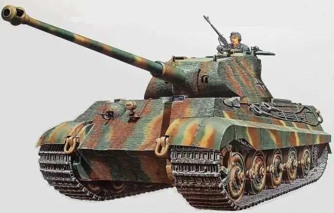 装甲厚度达180mm，“虎王”坦克的诞生与覆灭