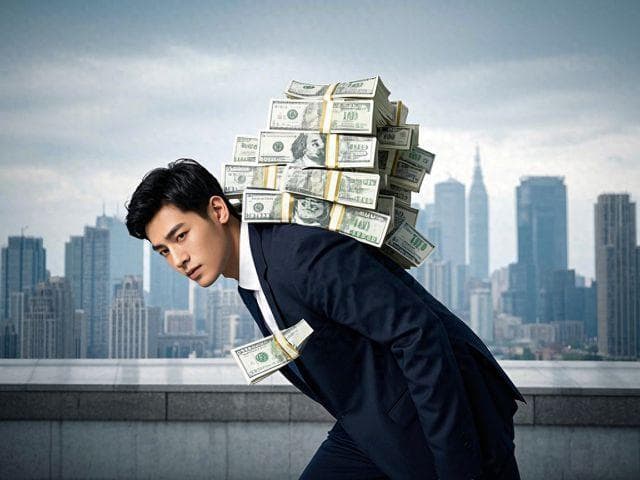 以前，有几百万才是有钱人，现在，只要不负债就是有钱人