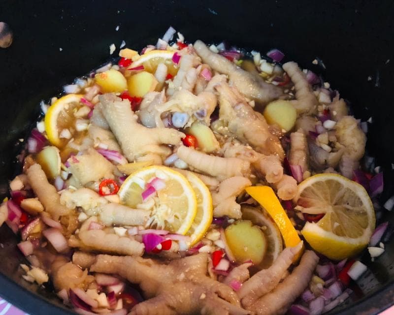 酸辣泡鸡脚的制作方法（家庭版）
