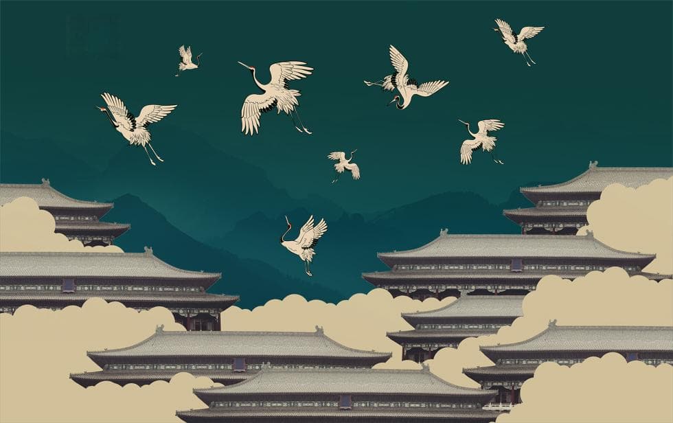 鹤立鸡群、鹤发童颜：成语中的仙鹤文化解读