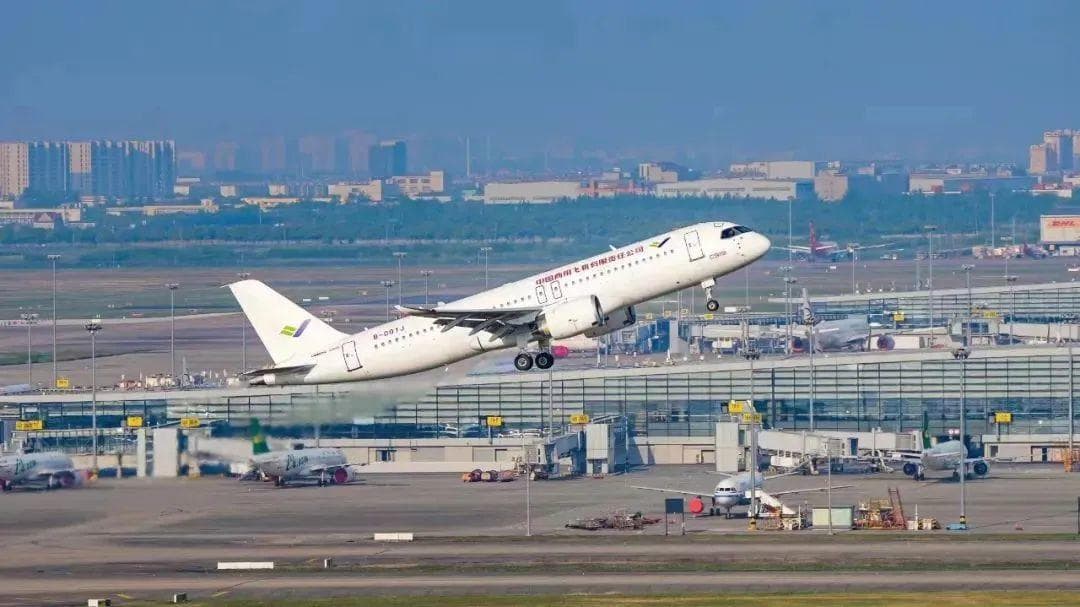 C919大飞机完成全部试飞任务，复合材料应用达国际先进水平