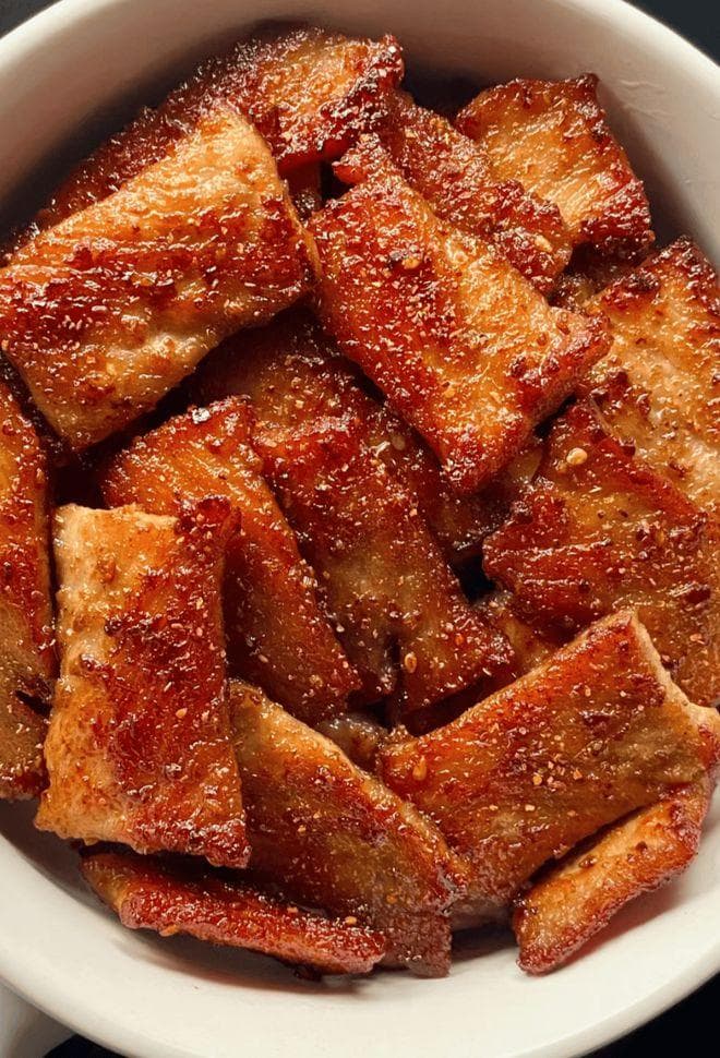 香煎里脊肉新食谱，麻辣口感引发味蕾狂欢！