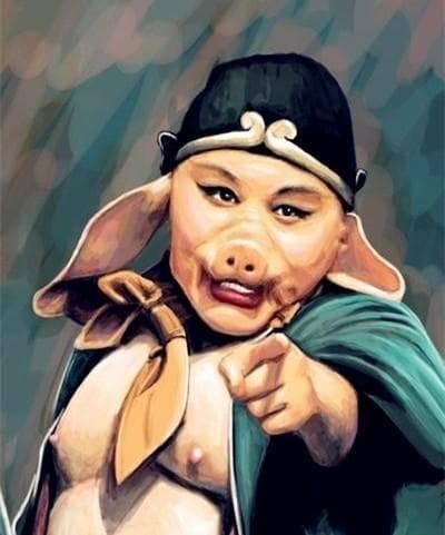 《西游记》中猪八戒的人物形象画像和解构