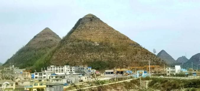 贵州文旅“新玩法”丨不止金字塔……贵州的山“演啥像啥”