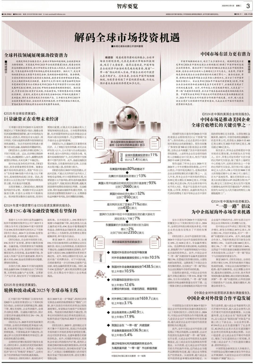 智库要览丨解码全球市场投资机遇