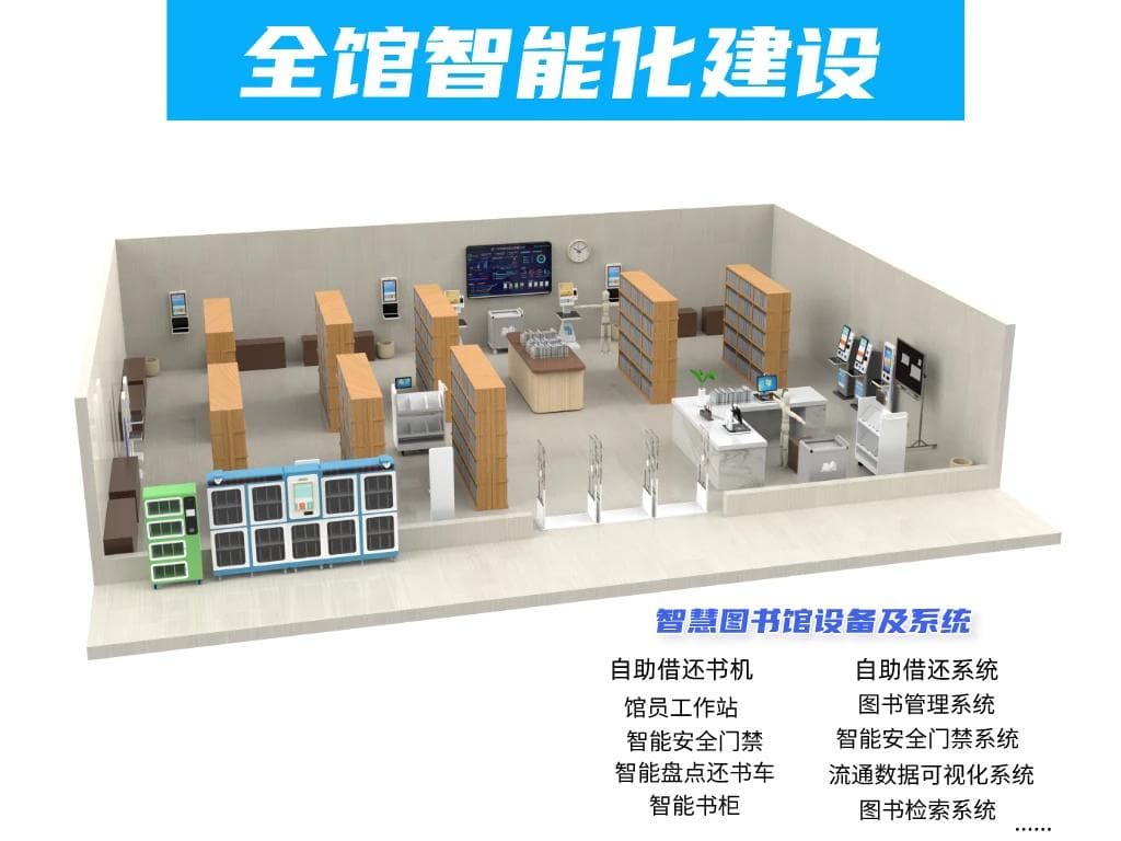 智慧图书馆方案：适用场景、技术应用与特点